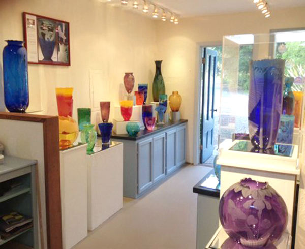 Cynthia Myers Art Glass Showroom