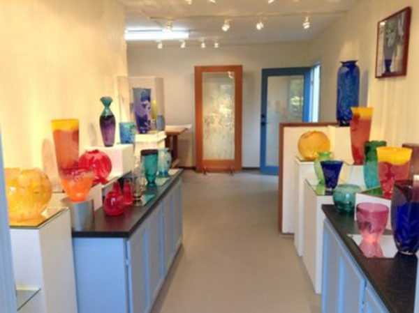 Cynthia Myers Art Glass Showroom